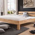 Futonbett Judith Kernbuche-massiv geölt versch. Größen