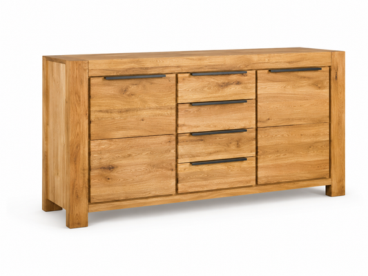 Sideboard SINA – Wildeiche Teilfurnier in 2 Varianten