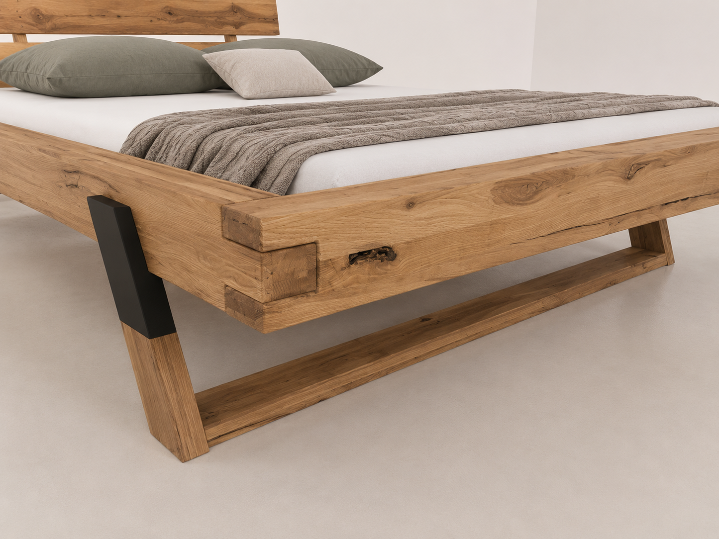 Bett PIA-SOFIE – Kernbuche massiv