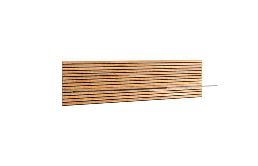 Wandboard Akustikpaneel mit Glasboden, Eiche, Paola