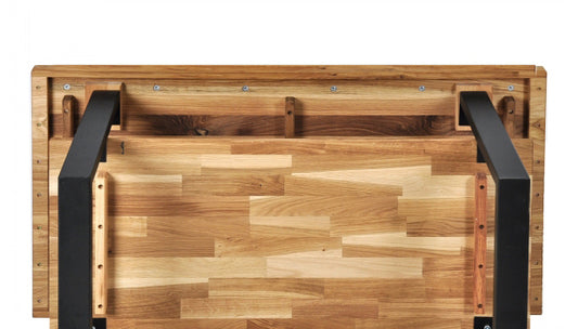 TV-Kommode Lowboard Schrank Türen Wildeiche teilmassiv Natur geölt 170 cm Tiara