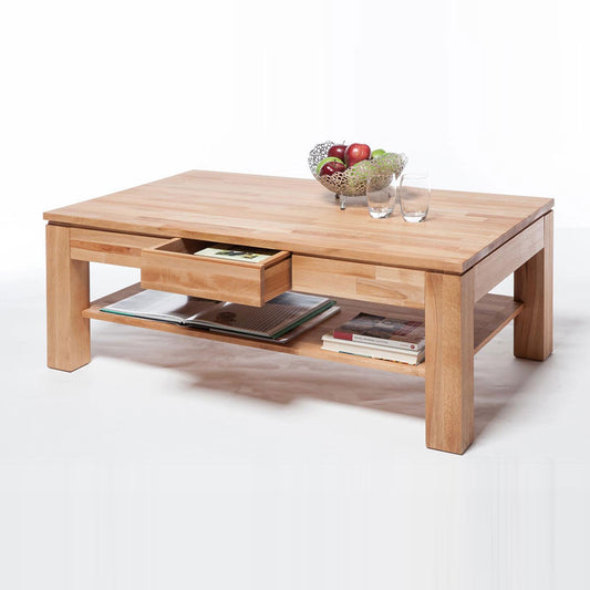 Couchtisch Kernbuche massiv geölt Buche Beistelltisch Tisch 115 x 70 cm