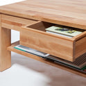 Couchtisch Kernbuche massiv geölt Buche Beistelltisch Tisch 115 x 70 cm