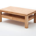 Couchtisch Wohnzimmertisch Kernbuche-massiv Schublade rechteckig geölt 115 cm