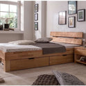 Futonbett Schlafzimmer Bett Kernbuche massiv Holz geölt Judith 90 x 200 cm