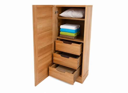 Schubladenelement PIA-SOFIE – Kernbuche massiv