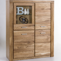 Highboard TABER – Wildeiche teilmassiv geölt