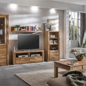 Sideboard TABER – Wildeiche teilmassiv geölt
