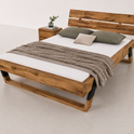 Bett PIA-SOFIE – Kernbuche massiv B 182,5 x H 89 x T 226,5 cm