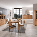Highboard Taber Kernbuche Teilmassiv