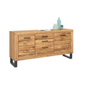 Sideboard Kommode Anrichte Schublade Wildeiche teilmassiv geölt Tiara 158 cm