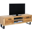 TV-Kommode Lowboard Schrank Türen Wildeiche teilmassiv Natur geölt 170 cm Tiara