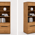 Regal LOLA – Eiche teilmassiv furniert
