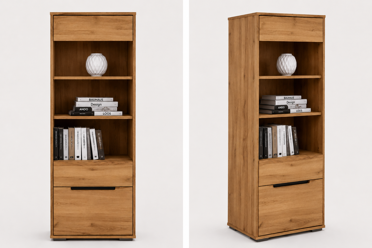 Regal LOLA – Eiche teilmassiv furniert