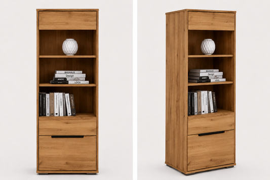 Regal LOLA – Eiche teilmassiv furniert