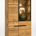 Vitrine LOLA – Eiche teilmassiv furniert