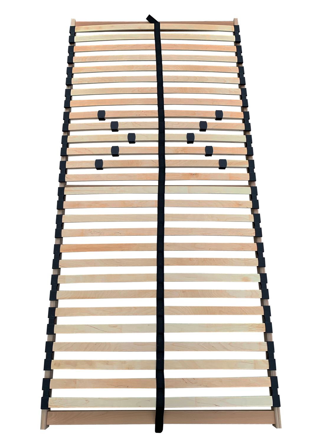 Lattenrost MS zerlegt zur Selbstmontage - Lattenrahmen 90 x 200 cm mit 28 Leisten - Härtegrad verstellbar