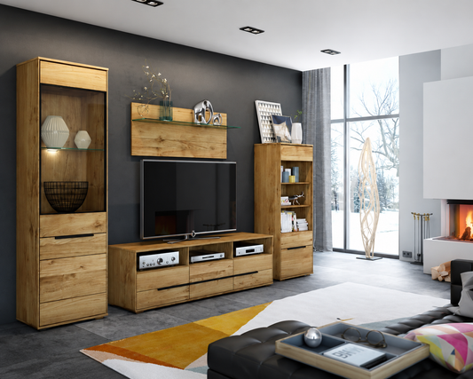 Vitrine LOLA – Eiche teilmassiv furniert