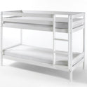 Etagenbett Hochbett Kiefer massiv weiß lackiert 90 x 200cm inkl. Rollrost Alice
