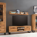 Couchtisch Wohnzimmertisch Ablage Wildeiche geölt Tiara 115 cm