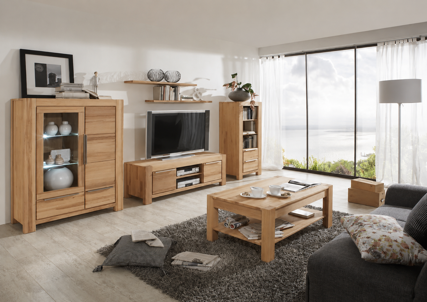 Wandboard LOLA Living – Eiche teilmassiv