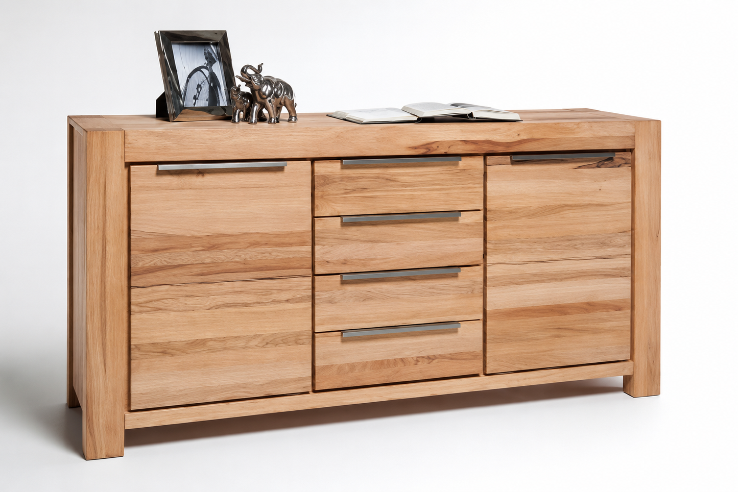 Sideboard NENA BUK – Massive Buche mit natürlicher Ausstrahlung