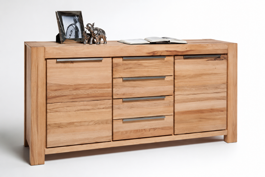 Sideboard NENA BUK – Massive Buche mit natürlicher Ausstrahlung